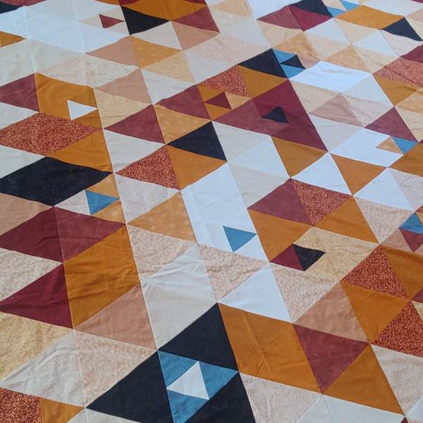 Der Teppich-Quilt - ein Kundenauftrag