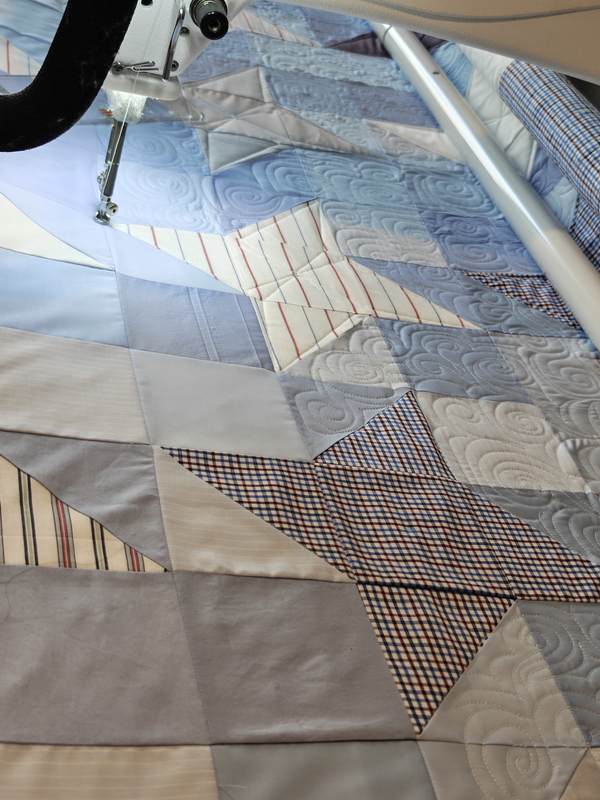 Custom Design beim Long-Arm-Quilten