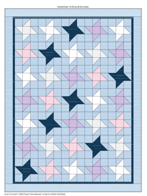 Friendship Star Quilt - Upcycling aus 17 Herrenhemden