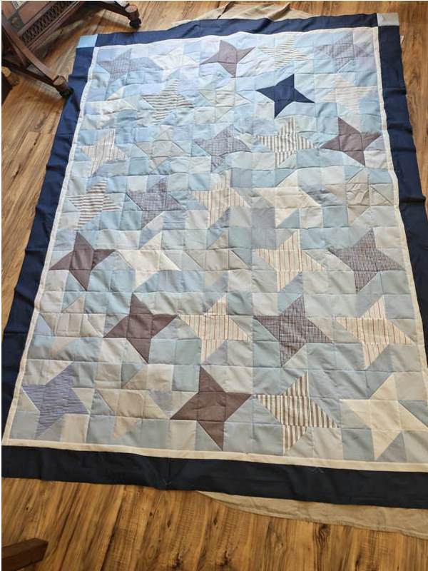 Quilt Top mit beiden Borten